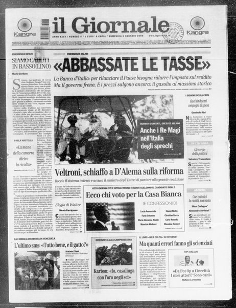 Il giornale : quotidiano del mattino